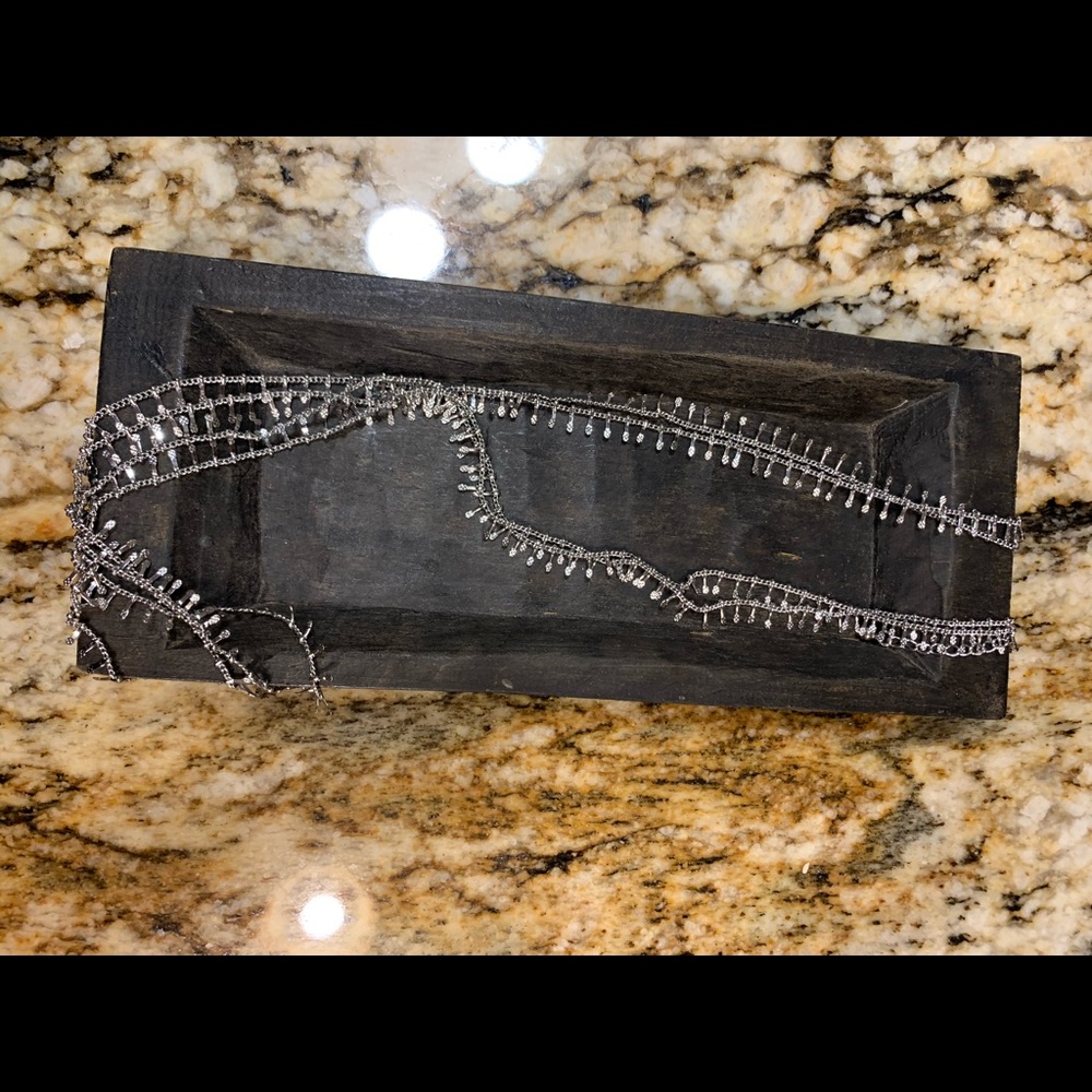 Silver necklace
